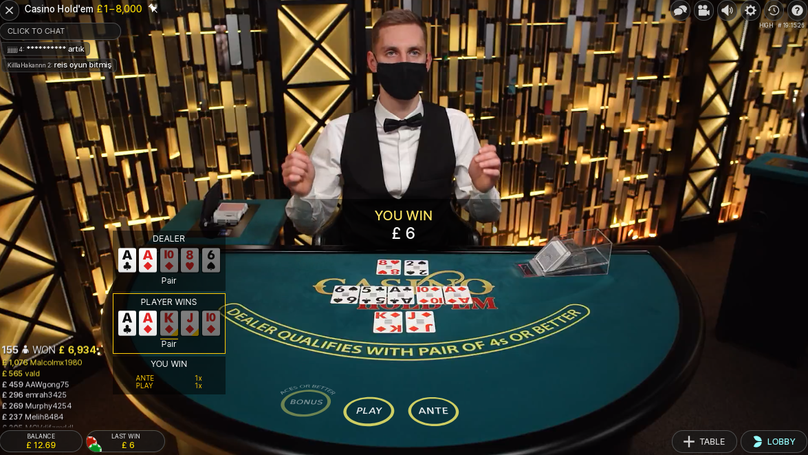 Live Poker